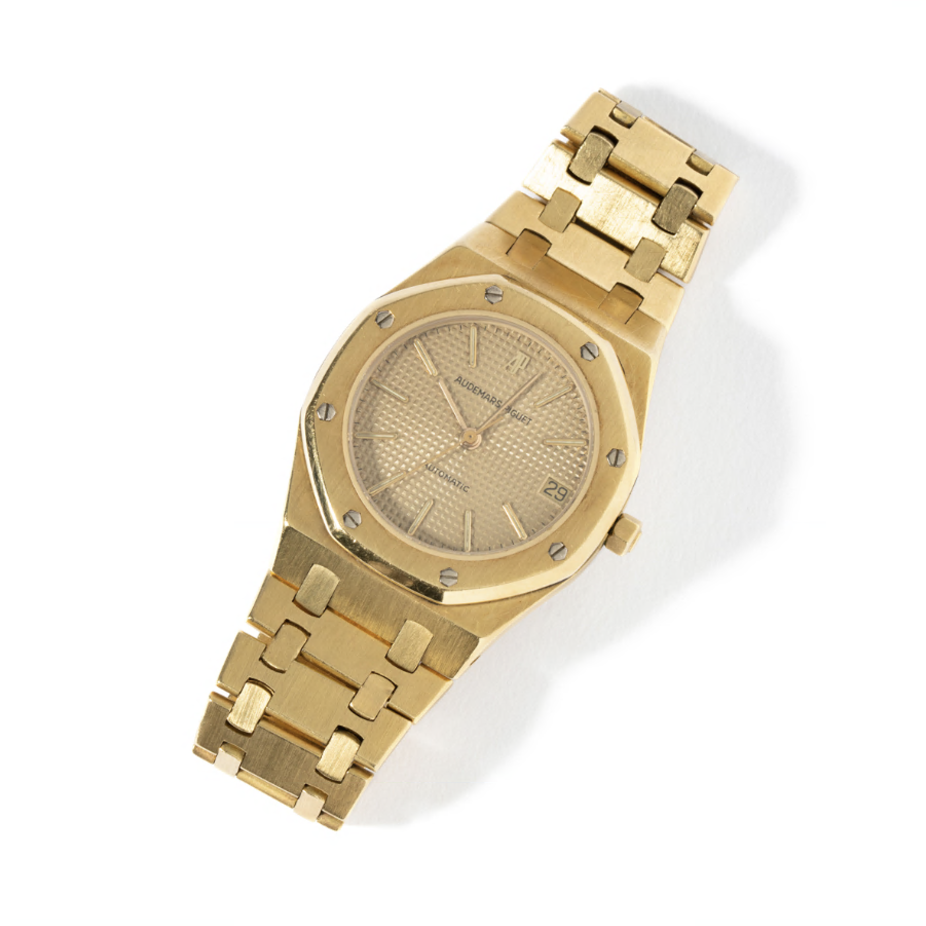 Vintage 18k yellow gold Audemars Piguet Royal Oak watch - WAGO-109820