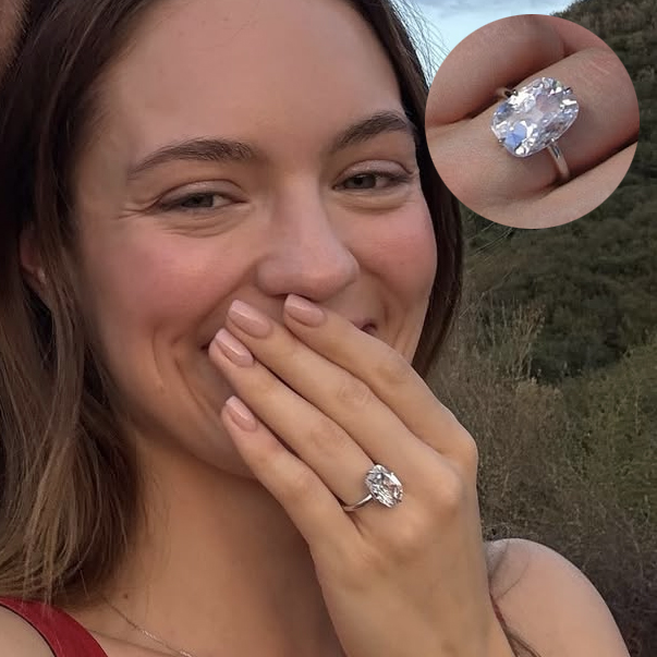 Finneas Claudia Sulewski engagement ring