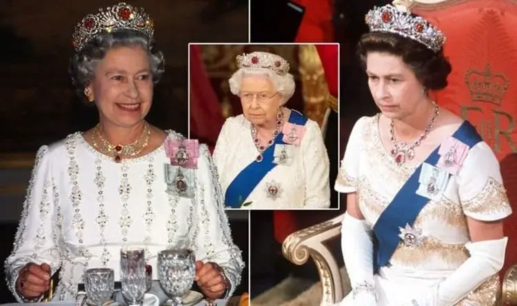  Queen Elizabeth’s Burmese Ruby Tiara 