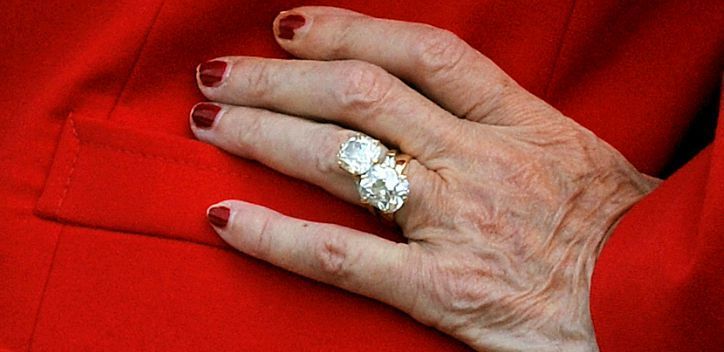 queen of denmark toi et moi engagement ring antique diamonds