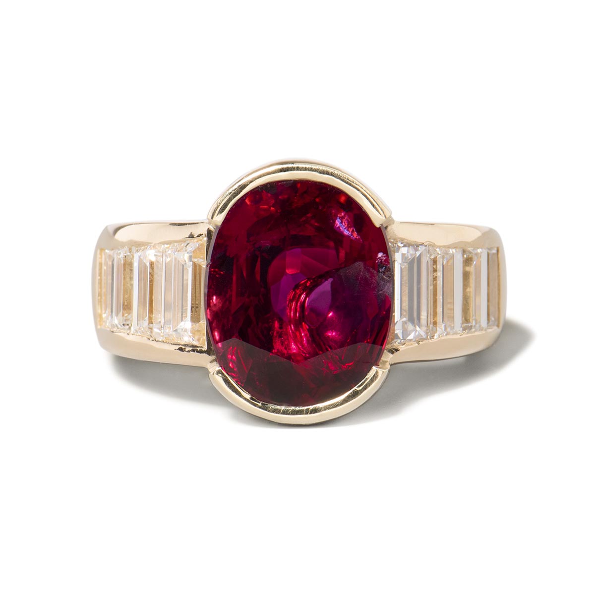 Bulgari Thai ruby ring