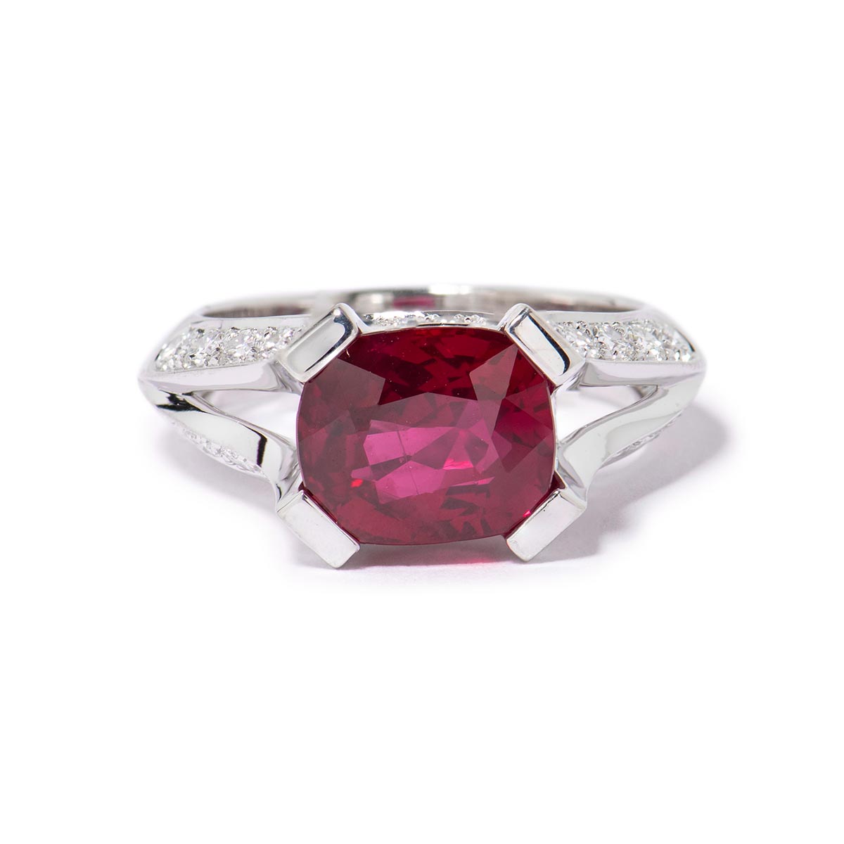 Boucheron "Pigeon Blood" Burmese Ruby